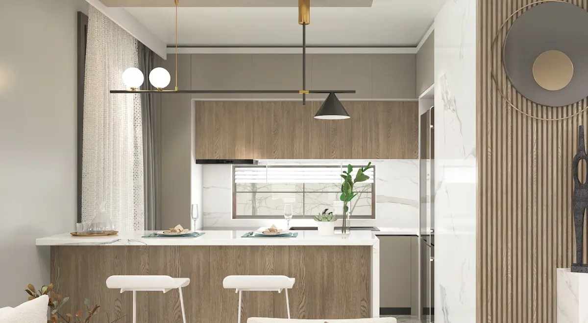 Fitted kitchen